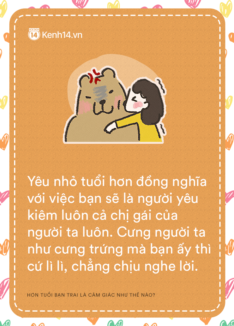 Yêu người kém tuổi như Chị đẹp là cảm giác như thế nào? Yêu người kém tuổi như Chị đẹp là cảm giác như thế nào?